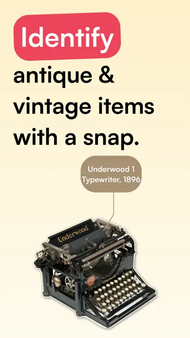 Antique Identifier Zophi app screenshot 1