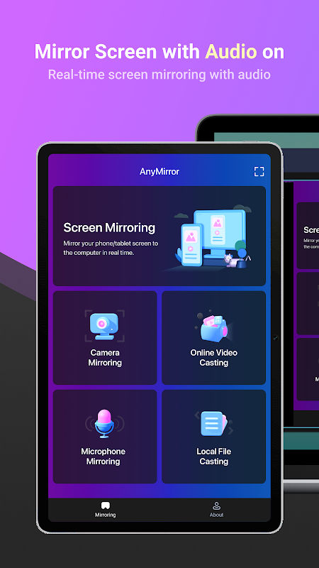 AnyMirror: Mirror Screen to PC app screenshot 1
