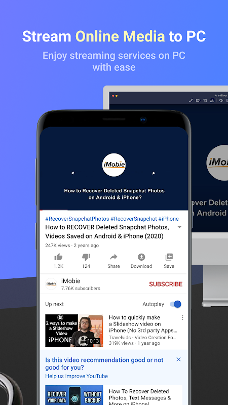 AnyMirror: Mirror Screen to PC app screenshot 4