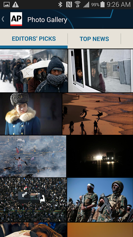 AP News app screenshot 6