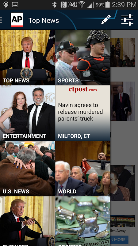 AP News app screenshot 8