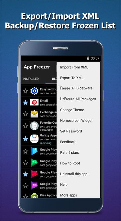 App Freezer app screenshot 3