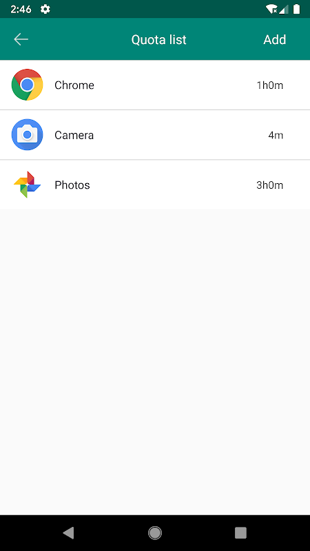 App statistics: App Usage app screenshot 6