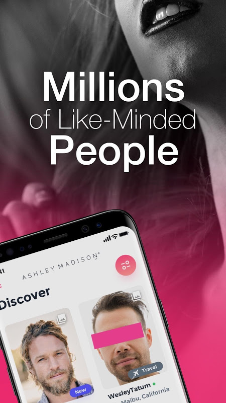Ashley Madison app screenshot 1