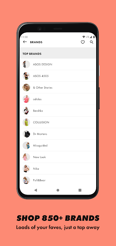 ASOS app screenshot 1