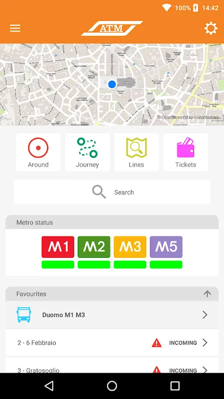 ATM Milano Official App app screenshot 1
