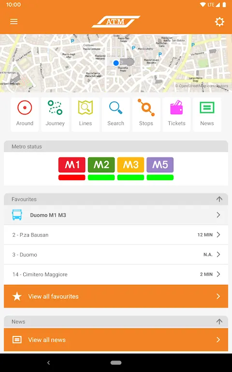 ATM Milano Official App app screenshot 6