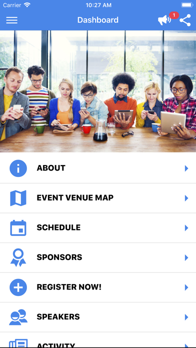 Attendee Mobile app screenshot 2