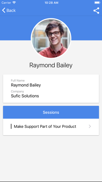 Attendee Mobile app screenshot 4