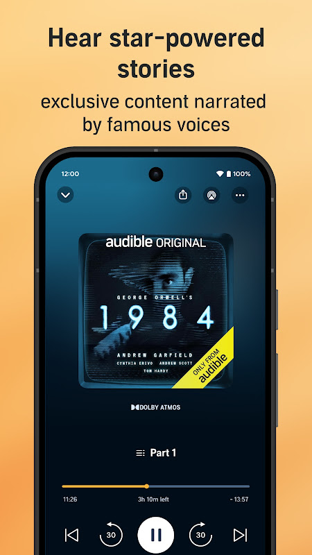 Audible: audiobooks & podcasts app screenshot 5