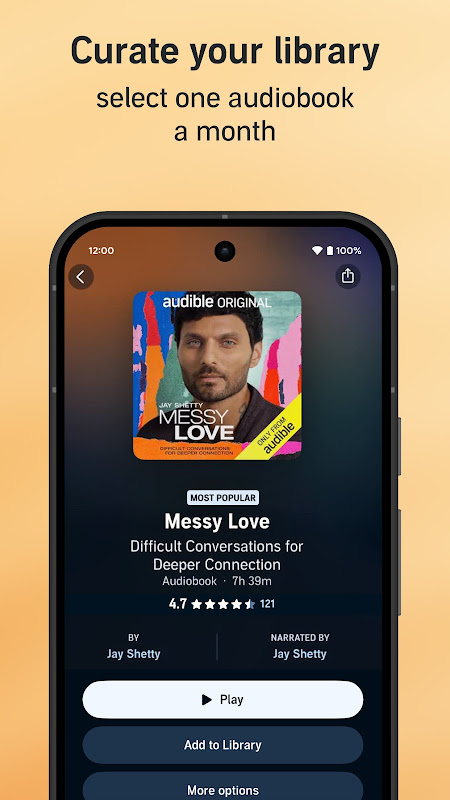 Audible: audiobooks & podcasts app screenshot 6