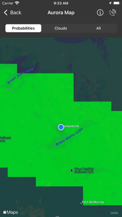 Aurora Track : Forecast Alerts app screenshot 2