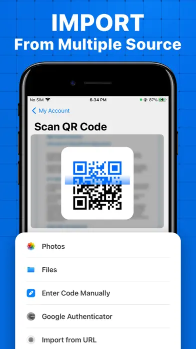 Authenticator Secure 2FA OTP app screenshot 2