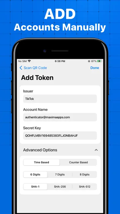 Authenticator Secure 2FA OTP app screenshot 4