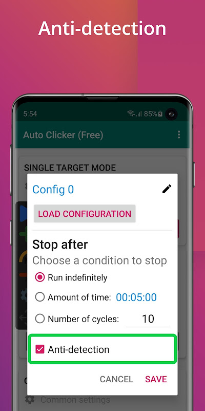 Auto Clicker app screenshot 5