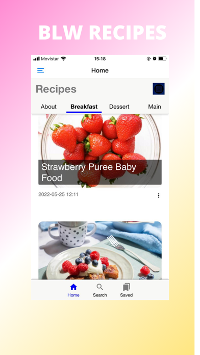 Baby-Led Weaning Recipes app screenshot 2