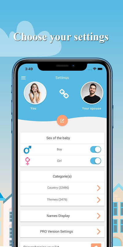 Baby Name Together app screenshot 2