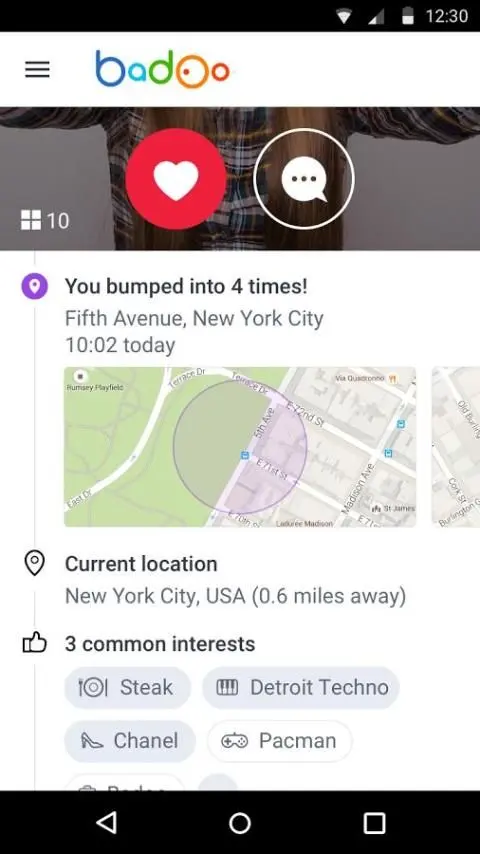 Badoo – Dating. Chat. Meet. app screenshot 5