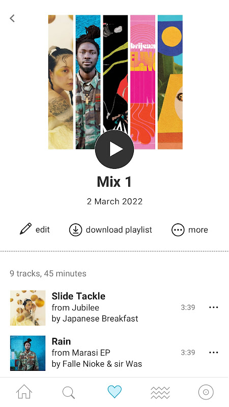 Bandcamp app screenshot 2