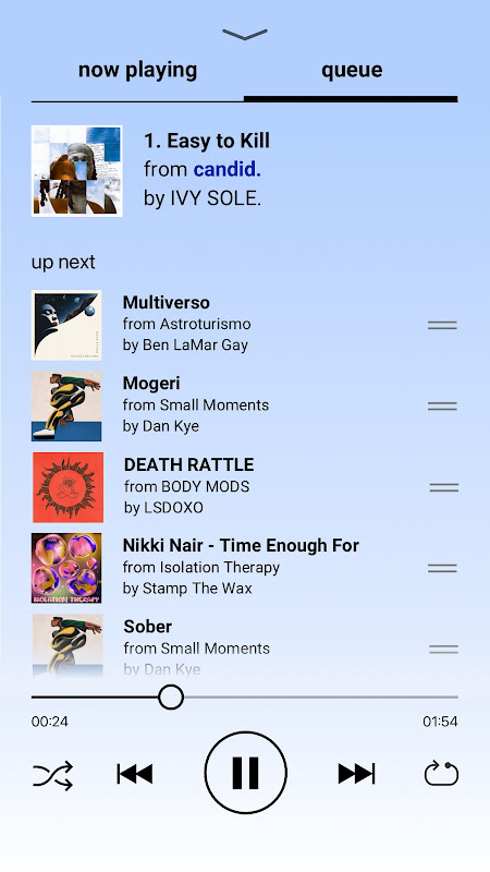 Bandcamp app screenshot 4