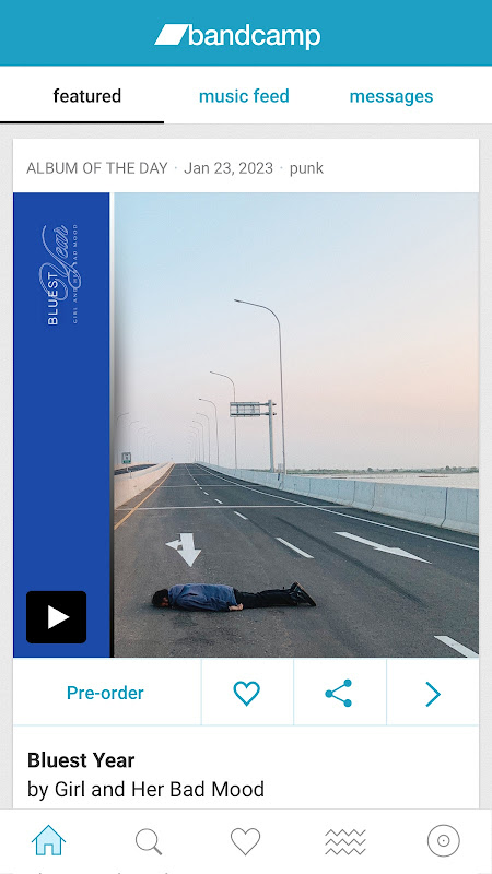 Bandcamp app screenshot 6