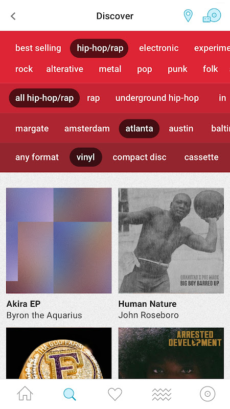 Bandcamp app screenshot 7