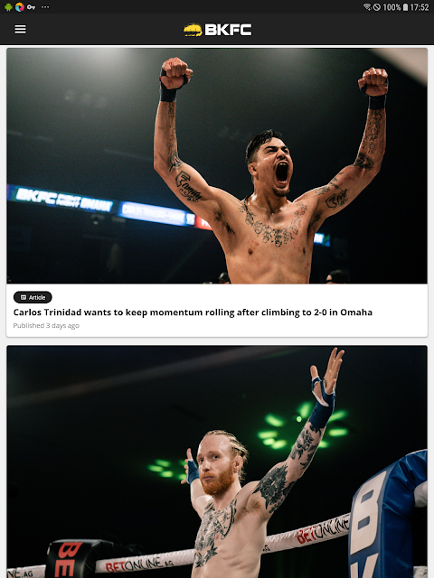 Bare Knuckle BKFC app screenshot 5