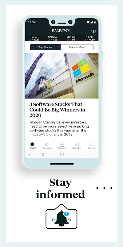Barron’s: Investing Insights app screenshot 2