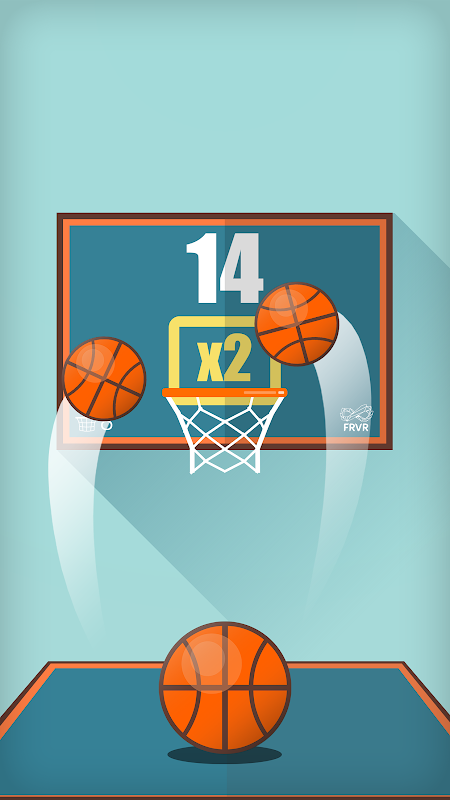 Basketball FRVR – Dunk Shoot app screenshot 1
