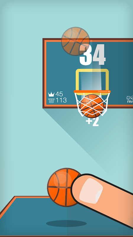 Basketball FRVR – Dunk Shoot app screenshot 2