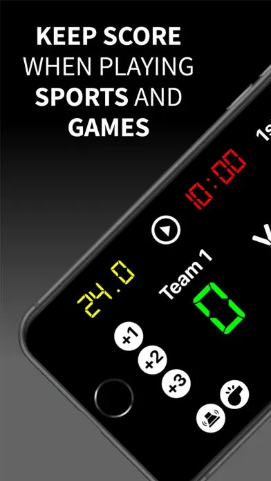 Basketball Scoreboard app screenshot 1