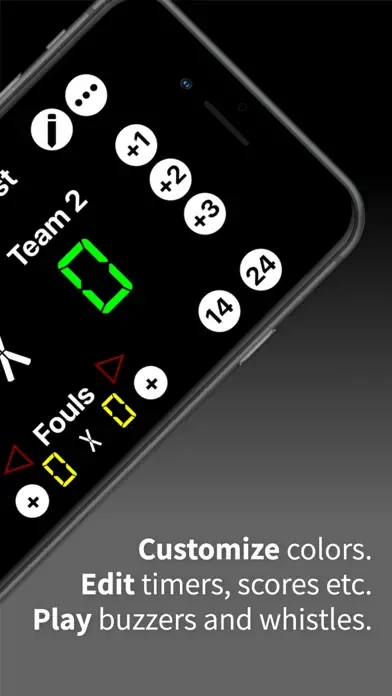 Basketball Scoreboard app screenshot 2