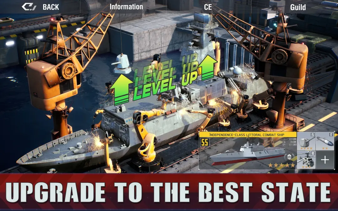 Battle Warship: State War.io app screenshot 5
