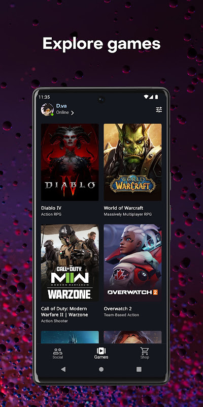Battle.net app screenshot 4