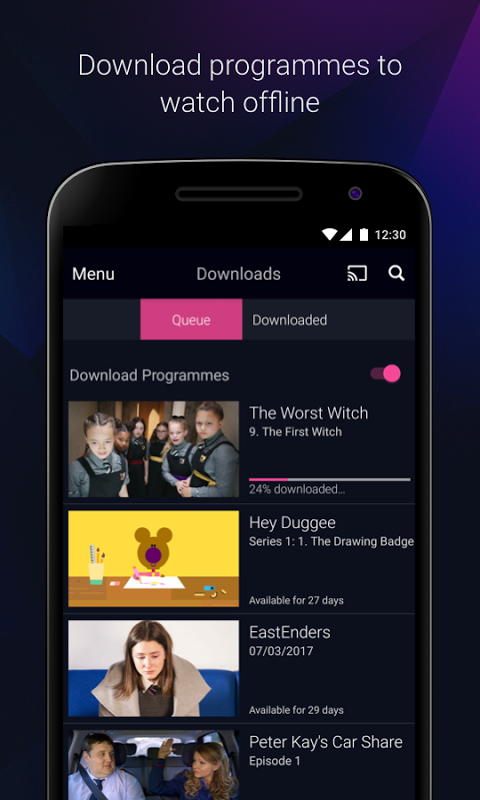 BBC iPlayer app screenshot 5