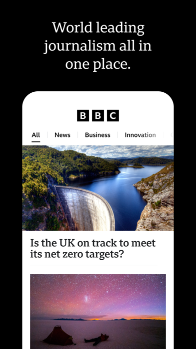BBC: World News & Stories app screenshot 1