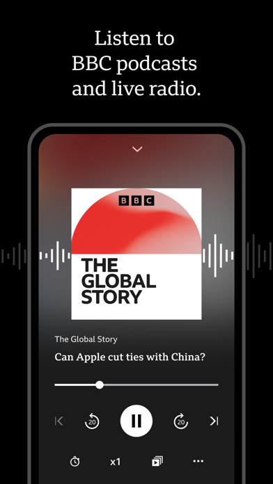BBC: World News & Stories app screenshot 3