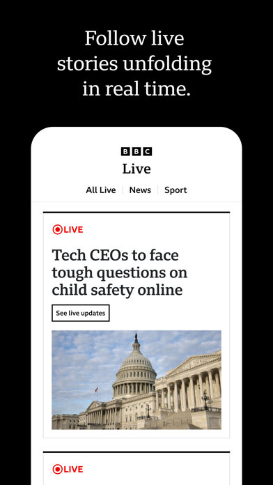 BBC: World News & Stories app screenshot 6