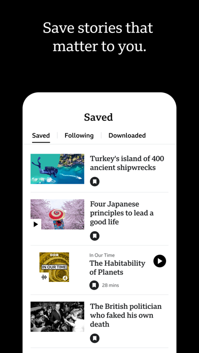 BBC: World News & Stories app screenshot 7