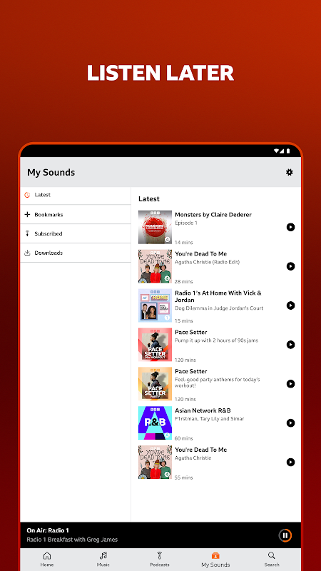 BBC Sounds: Radio & Podcasts app screenshot 3