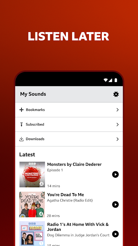 BBC Sounds: Radio & Podcasts app screenshot 7