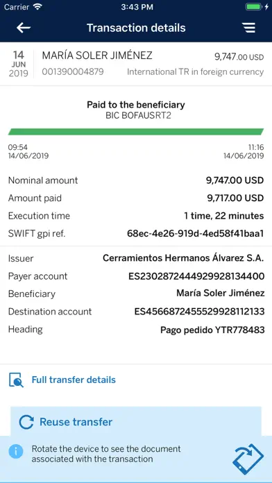 BBVA Net Cash | ES & PT app screenshot 5