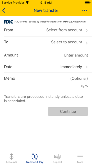Beacon Bank Mobile app screenshot 3