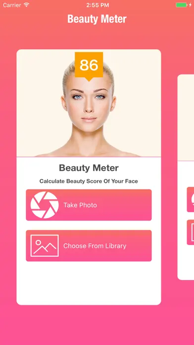 Beauty Calculator Pretty Scale app screenshot 1