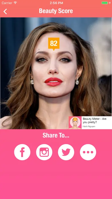 Beauty Calculator Pretty Scale app screenshot 3