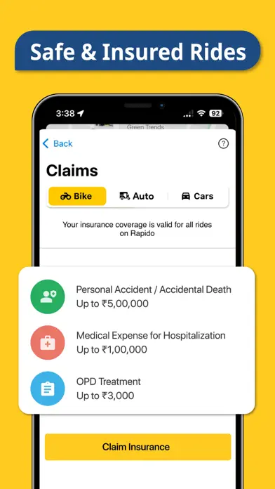 Bharattaxi app screenshot 3
