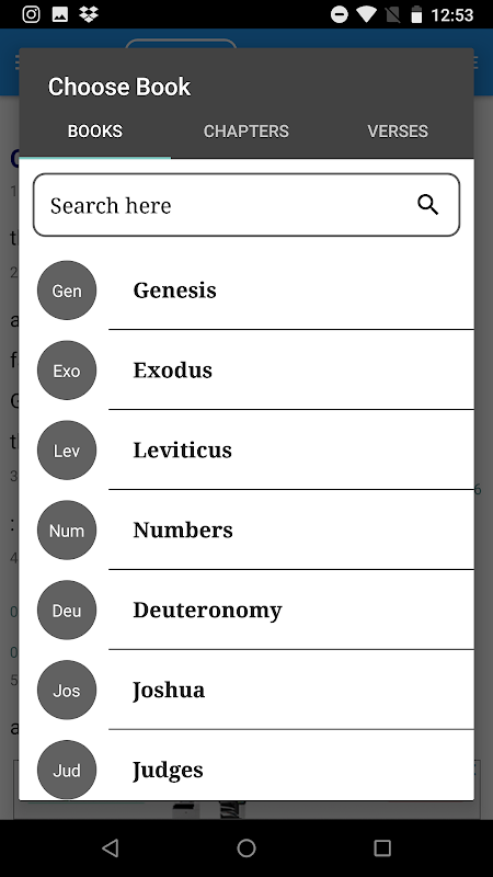 Bible Concordance – Strong’s app screenshot 2