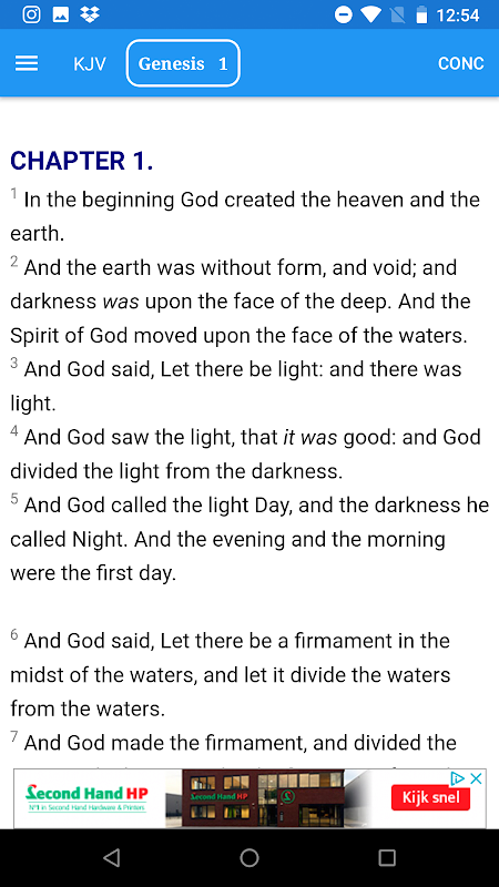 Bible Concordance – Strong’s app screenshot 8