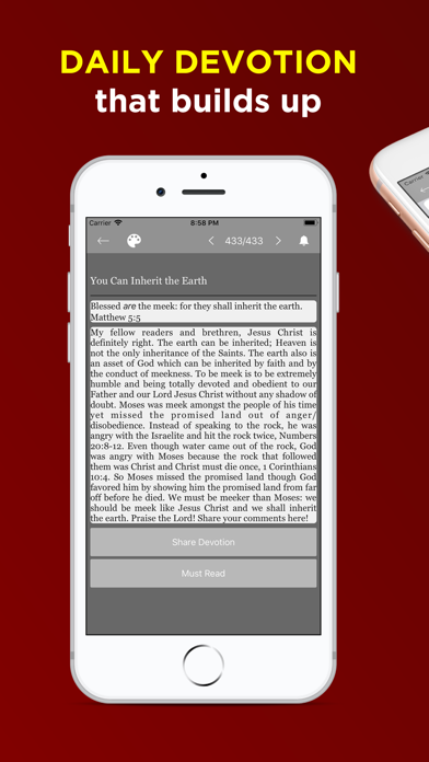 Bible Offline-KJV Holy Bible app screenshot 5