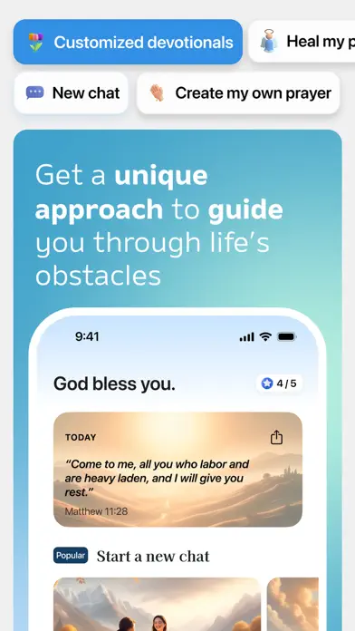 Bible Vod: Find God’s Guidance app screenshot 4